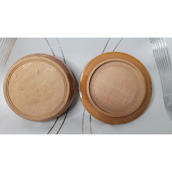 Decorative Handcrafted Carved Wooden Box w/ Inlaid Beads & Wood‎ Gorgeous! - Picture 3 of 10